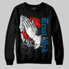 Jordan 4 Retro GS 'Messy Room' DopeSkill Sweatshirt Trust God Graphic Streetwear - Black