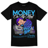 Jordan 1 High Retro OG “University Blue” DopeSkill T-Shirt MOMM Graphic Streetwear - Black