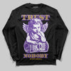 PURPLE Sneakers DopeSkill Long Sleeve T-Shirt Trust Nobody Graphic Streetwear - black