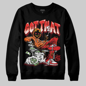 Red Sneakers DopeSkill Sweatshirt Got That Graphic Streetwear - black