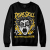 Yellow Sneakers DopeSkill Sweatshirt Root of Evil Graphic Streetwear - Black