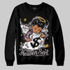 A Ma Maniére x Air Jordan 5 “Violet Ore” DopeSkill Sweatshirt Heaven Sent Graphic Streetwear - Black
