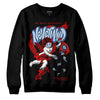 Jordan 11 Retro Cherry DopeSkill Sweatshirt Nevermind Graphic Streetwear - Black