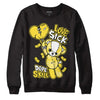 Jordan 11 Low 'Yellow Snakeskin' DopeSkill Sweatshirt Love Sick Graphic Streetwear - Black