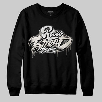 Jordan 3 Retro Pure Money DopeSkill Sweatshirt Rare Breed Type Graphic Streetwear - black