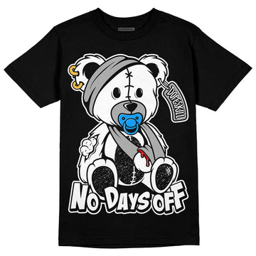 Jordan 6 “Reverse Oreo” DopeSkill T-Shirt Hurt Bear Graphic Streetwear - Black