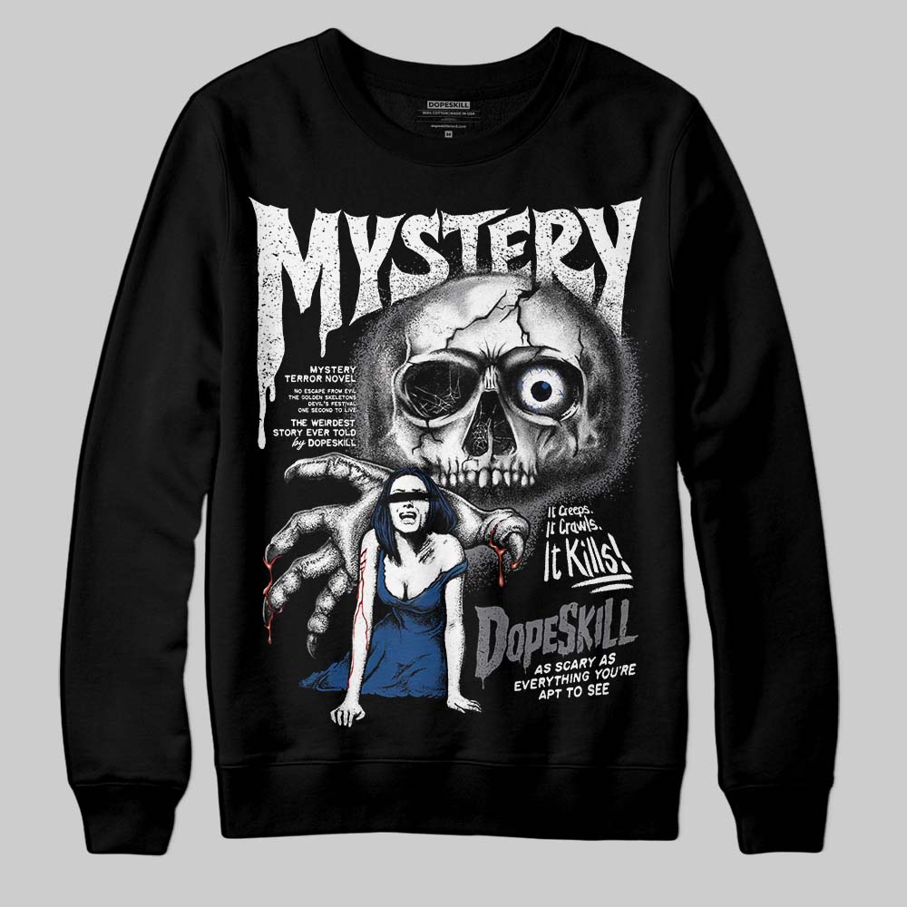Jordan 9 Retro 'Flint Grey' 2026 DopeSkill Sweatshirt Mystery Ghostly Grasp Graphic Streetwear - Black