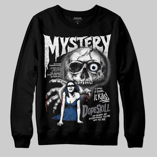 Jordan 9 Retro 'Flint Grey' 2026 DopeSkill Sweatshirt Mystery Ghostly Grasp Graphic Streetwear - Black