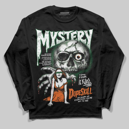 SoleFly x Air Jordan 3 “Fruits Of Our Labor” DopeSkill Long Sleeve T-Shirt Mystery Ghostly Grasp Graphic Streetwear - black