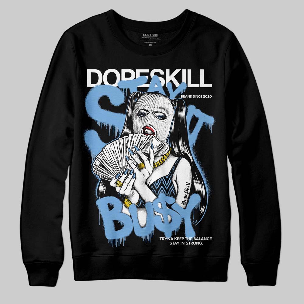 Jordan 12 Retro 'Melo' DopeSkill Sweatshirt Stay It Busy Graphic Streetwear - black