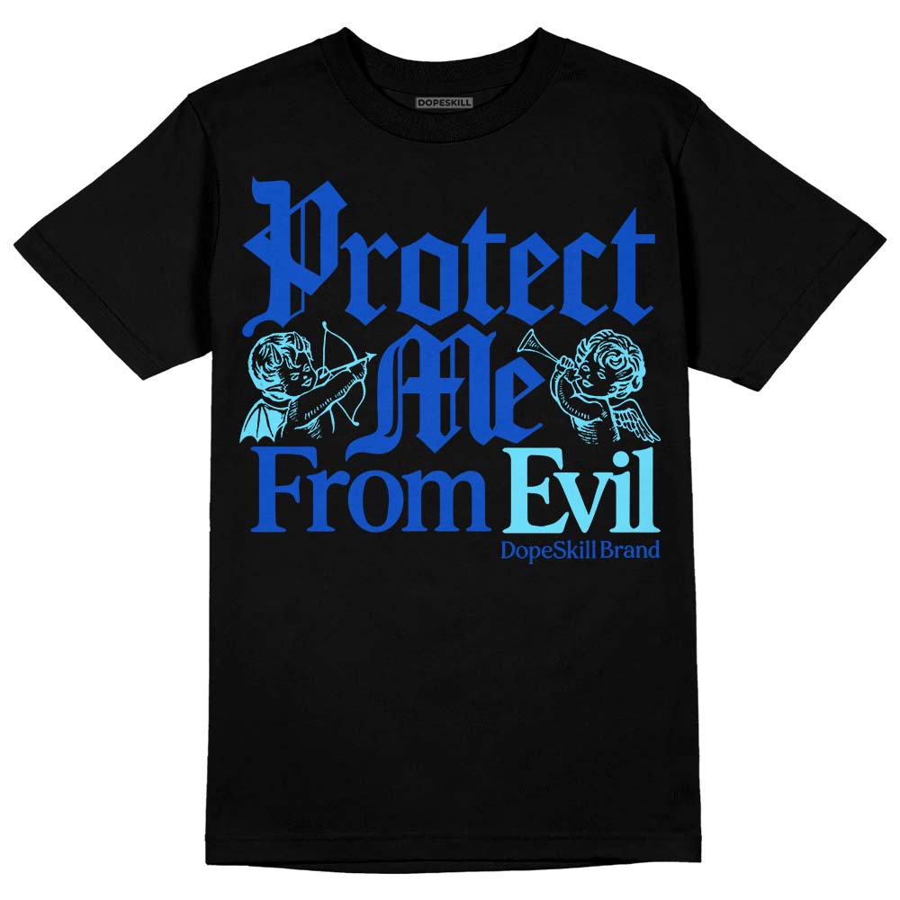 Dunk Low Argon DopeSkill T-Shirt Protect Me From Evil Graphic Streetwear - Black