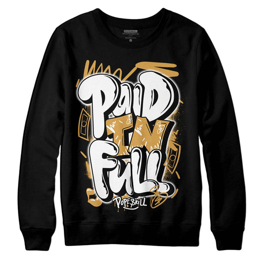 Jordan 11 "Gratitude" DopeSkill Sweatshirt New Paid In Full Graphic Streetwear - Black