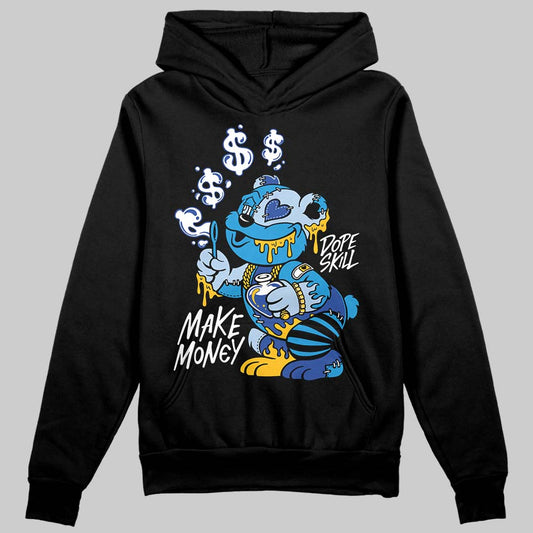 Royal Blue Sneakers DopeSkill Hoodie Sweatshirt Make Money Graphic Streetwear - Black