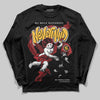 Jordan 14 Golf “Last Shot” DopeSkill Long Sleeve T-Shirt Nevermind Graphic Streetwear - Black