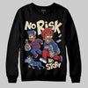 Jordan 4 “Rare Air” DopeSkill Sweatshirt No Risk No Story Graphic Streetwear - Black