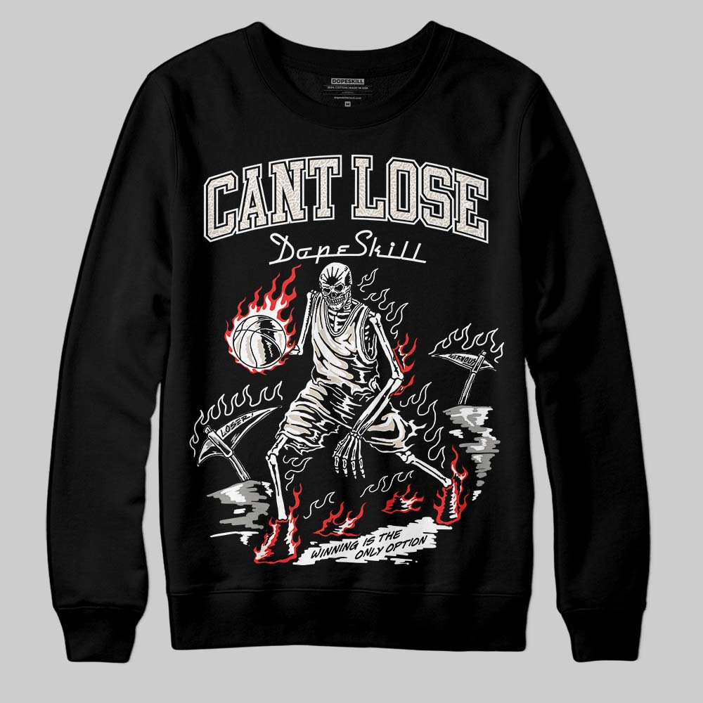 Jordan 3 Retro Pure Money DopeSkill Sweatshirt Cant Lose Graphic Streetwear - Black