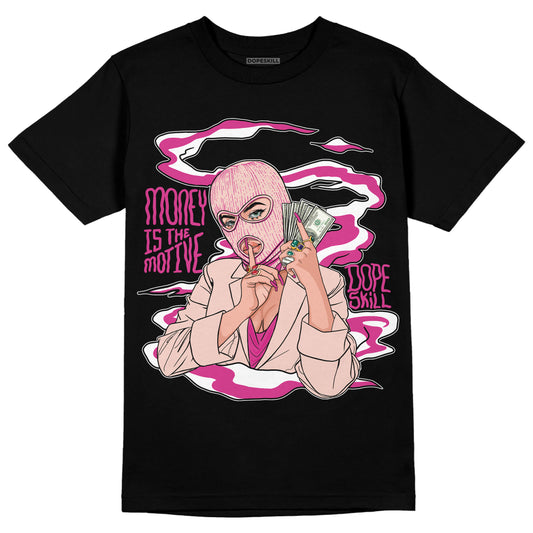 AJ 5 Low Girls That Hoop DopeSkill T-Shirt Money Is The Motive Graphic