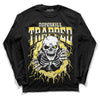 Yellow Snakeskin 11s DopeSkill Long Sleeve T-Shirt Trapped Halloween Graphic