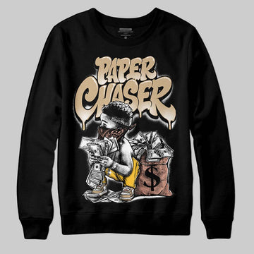 TANSneakers DopeSkill Sweatshirt Paper Chaser Boy Graphic Streetwear - black
