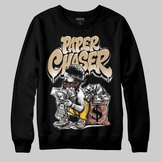 TANSneakers DopeSkill Sweatshirt Paper Chaser Boy Graphic Streetwear - black
