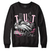 Dunk Low LX Pink Foam  DopeSkill Sweatshirt Trust No One Graphic Streetwear - Black