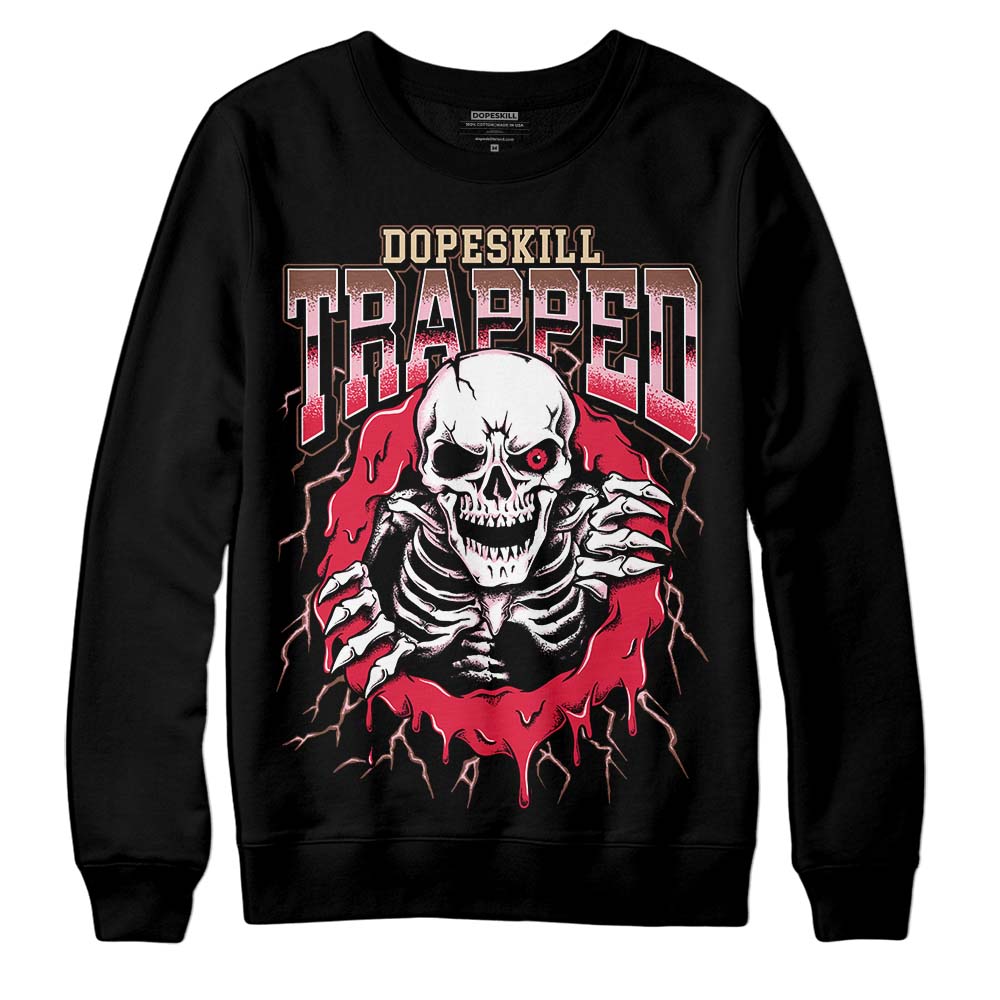 Dunk Low PRM Bacon DopeSkill Sweatshirt Trapped Halloween Graphic Streetwear - Black