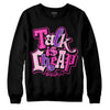 Pink Sneakers DopeSkill Sweatshirt Talk Is Chip Graphic Streetwear - Black