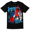 Jordan 1 High Retro OG “University Blue” DopeSkill T-Shirt Drip'n Never Tripp'n Graphic Streetwear - Black