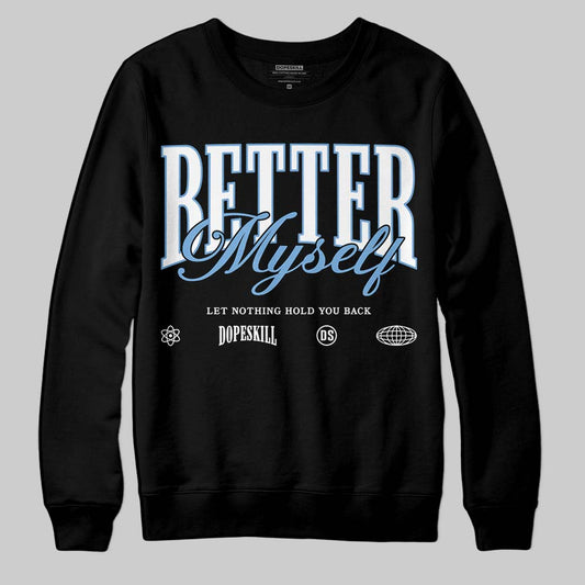 Jordan 12 Retro 'Melo' DopeSkill Sweatshirt Better Myself Graphic Streetwear - Black