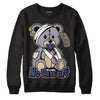 Jordan 4 Retro Frozen Moments DopeSkill Sweatshirt Hurt Bear Graphic Streetwear - Black 