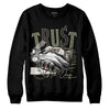 Air Max 90 Ballistic Neutral Olive DopeSkill Sweatshirt Trust No One Graphic Streetwear - Black