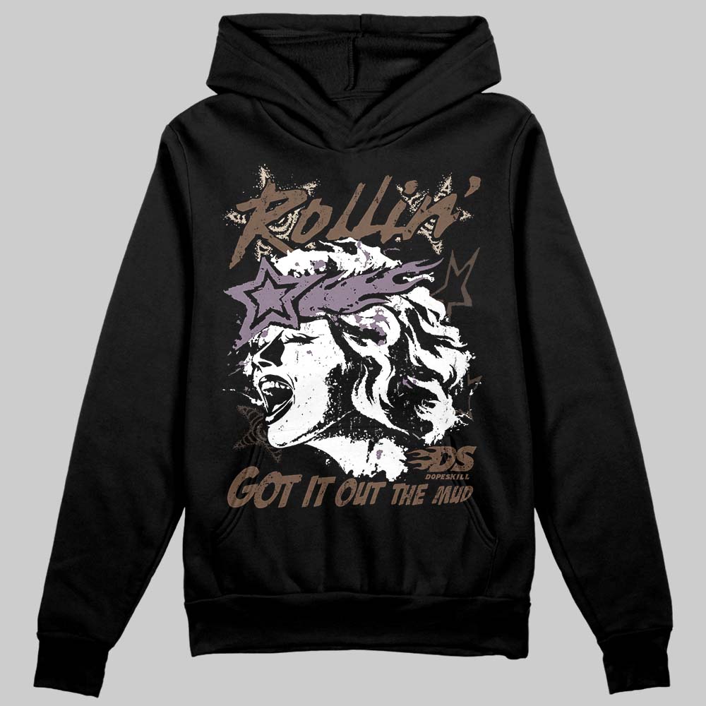 A Ma Maniére x Air Jordan 4 “Dark Mocha” DopeSkill Hoodie Sweatshirt Got It Out The Mud Graphic Streetwear - black