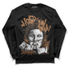 Jordan 1 Retro High OG Palomino DopeSkill Long Sleeve T-Shirt Hold My Own Graphic Streetwear - Black