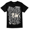 Jordan 3 “Off Noir” DopeSkill T-Shirt New Paid In Full Graphic Streetwear - Black