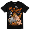 Orange, Black & White Sneakers DopeSkill T-Shirt New No Days Off Graphic Streetwear - Black