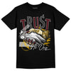 Dunk Yellow Bordeaux DopeSkill T-Shirt Trust No One Graphic Streetwear - Black 