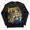 Dunk Low Vintage “Michigan” DopeSkill Long Sleeve T-Shirt Drip'n Never Tripp'n Graphic Streetwear - Black