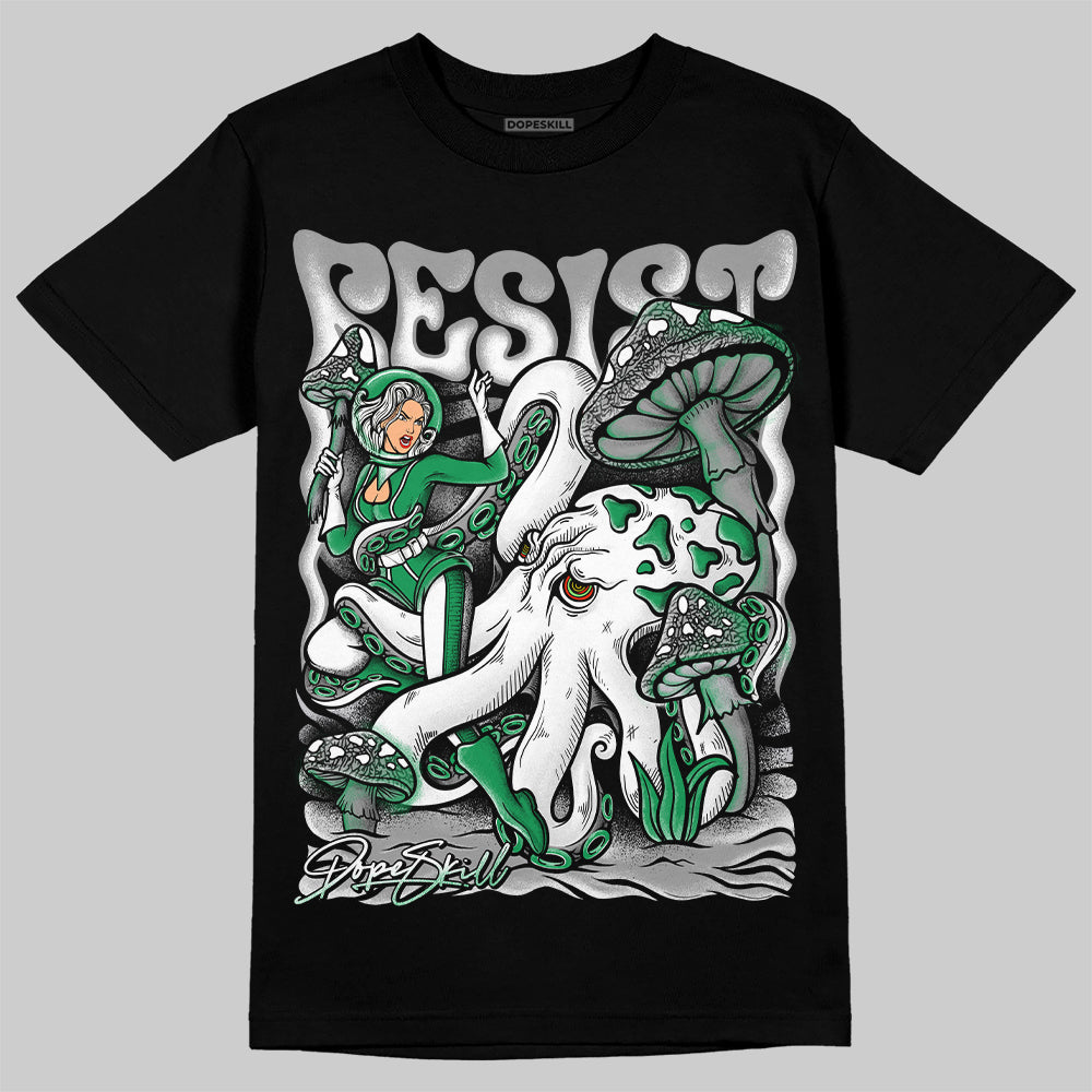 Jordan 3 WMNS “Lucky Green” DopeSkill T-Shirt Resist Graphic Streetwear - Black