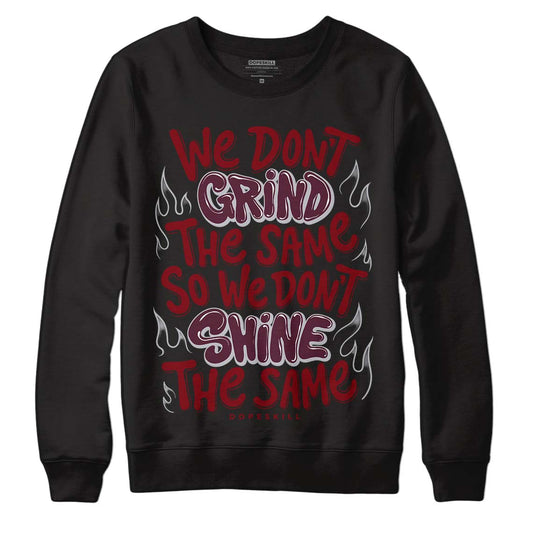 Jordan 5 Retro Burgundy (2023) DopeSkill Sweatshirt Grind Shine Graphic Streetwear - Black