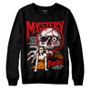 Jordan 4 Retro Red Cement DopeSkill Sweatshirt Mystery Ghostly Grasp Graphic Streetwear - Black