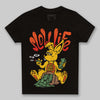 Yellow Sneakers DopeSkill Toddler Kids T-shirt Slow Life Graphic Streetwear - black