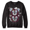 Jordan 5 Retro Burgundy (2023) DopeSkill Sweatshirt New Double Bear Graphic Streetwear - Black