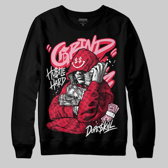 Dunk Low Valentine's Day (2026) DopeSkill Sweatshirt Grind Pray Graphic Streetwear - Black