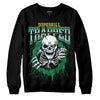 Jordan 5 “Lucky Green” DopeSkill Sweatshirt Trapped Halloween Graphic Streetwear - Black