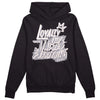 Jordan 2 Cement Grey DopeSkill Hoodie Sweatshirt LOVE Graphic Streetwear - black