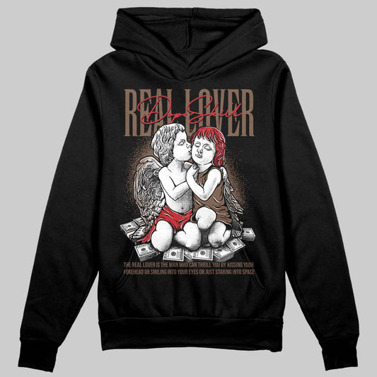 Jordan 9 'Olive' DopeSkill Hoodie Sweatshirt Real Lover Graphic Streetwear - Black