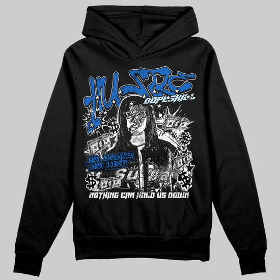 Jordan 11 "Space Jam" (2026) DopeSkill Hoodie No Money No Lust Graphic Streetwear - Black