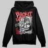 Jordan 4 “Flight Club” DopeSkill Hoodie Sweatshirt Pocket Change Graphic Streetwear - Black