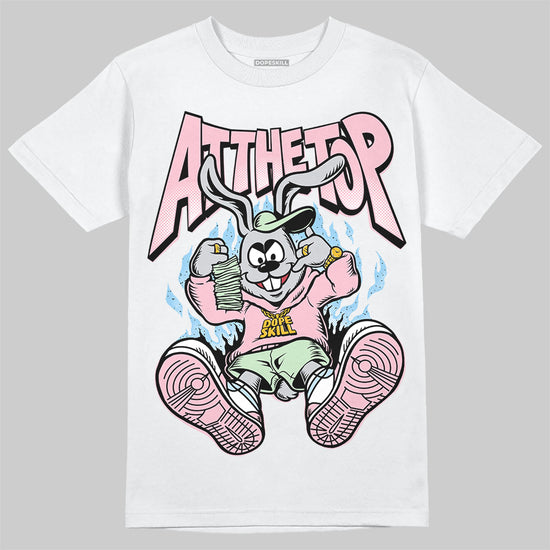 Jordan 4 Retro Valentine's Day (2026) (GS) DopeSkill T-Shirt At The Top Graphic Streetwear - White