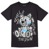 Dunk Low ‘Pure Platinum’ DopeSkill T-Shirt Smile Through The Pain Graphic Streetwear - Black